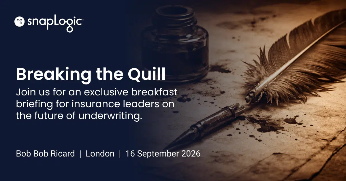 Breaking the Quill: Breakfast Briefing hosted by SnapLogic on September 16, 2026