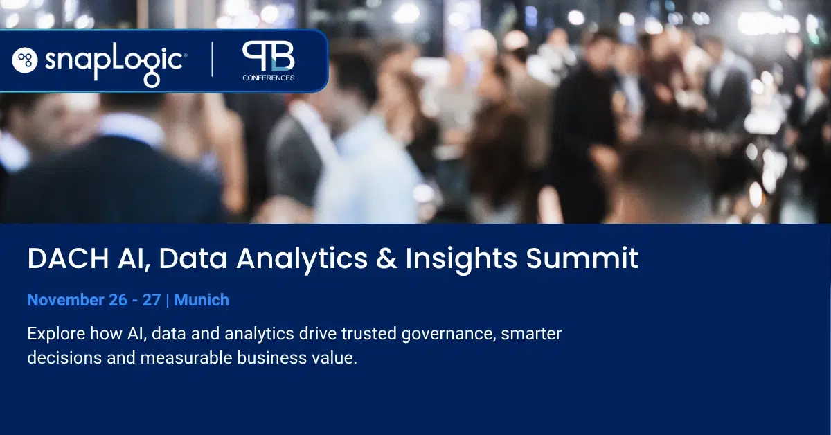 DACH AI, Data Analytics &amp; Insights Summit vom 26. bis 27. November