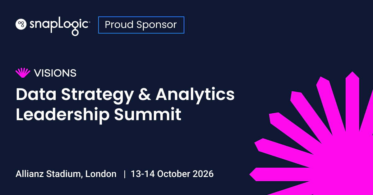 Rejoignez SnapLogic au Data Strategy &amp; Analytics Leadership Summit à Londres