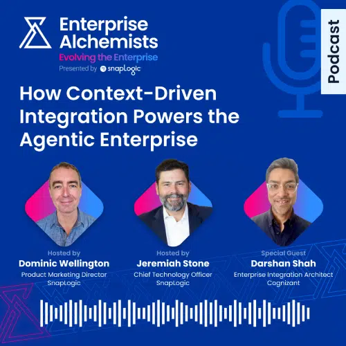 Épisode « Comment l'intégration contextuelle dynamise l'entreprise agentique » du podcast « Enterprise Alchemists »