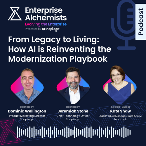 Enterprise Alchemists podcast episode: From Legacy to Living: How AI Is Reinventing the Modernization Playbook with Kate Shaw
