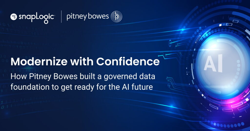 Modernize with Confidence: How Pitney Bowes built a governed data foundation to get ready for the AI
