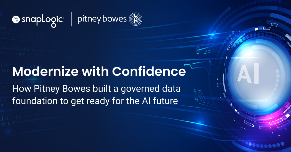 Modernizzarsi con fiducia: come Pitney Bowes ha creato una base di dati regolamentata per prepararsi all’intelligenza artificiale