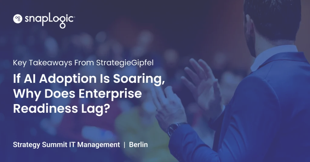 Die wichtigsten Erkenntnisse vom StrategieGipfel: Wenn die Einführung von KI so stark zunimmt, warum hinkt dann die Bereitschaft der Unternehmen hinterher?